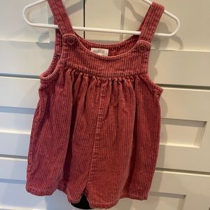 Corduroy romper